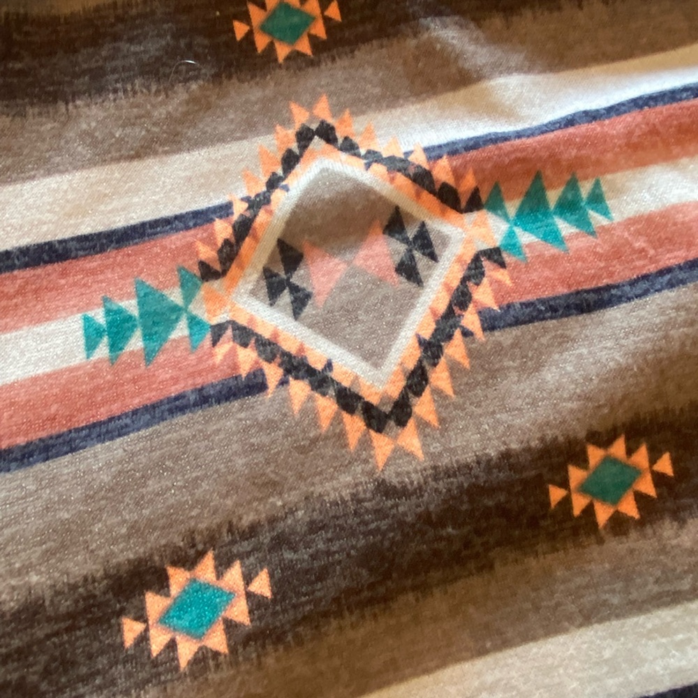 Aztec Short Sleeved Kimono